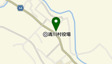 道の駅 清川 トイレの地図画像