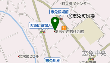 あおやぎ 若杉会館 トイレの地図画像