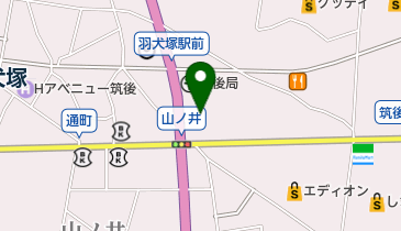 福岡県筑後県税事務所 トイレの地図画像