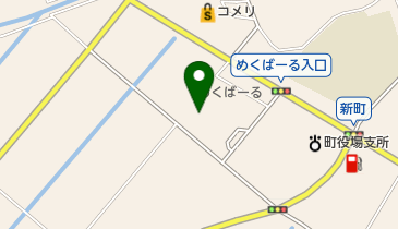 めくばーる町民ホール トイレの地図画像