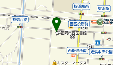 福岡市立 西市民センター トイレの地図画像