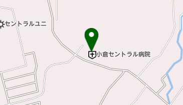 小倉セントラル病院 トイレの地図画像