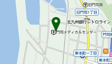 門司労災病院 トイレの地図画像