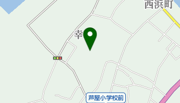 芦屋中央病院 トイレの地図画像