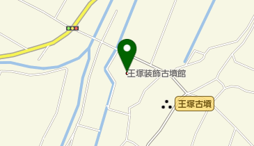 王塚装飾古墳館 トイレの地図画像