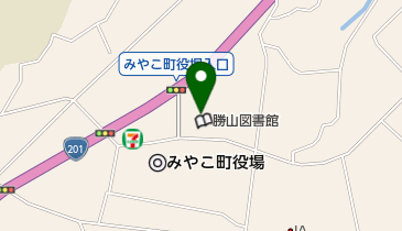 サングレートみやこ トイレの地図画像