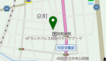 京町病院 トイレの地図画像