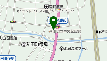 苅田町立 中央公民館 トイレの地図画像