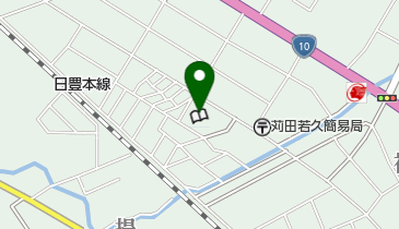 苅田町立北公民館 トイレの地図画像