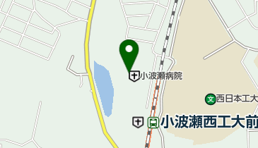 小波瀬病院 トイレの地図画像