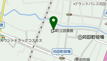 苅田町立図書館 トイレの地図画像