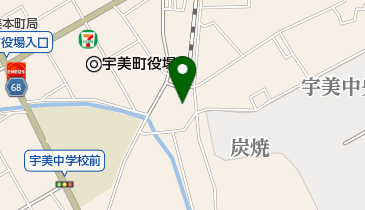 宇美町立武道館 トイレの地図画像