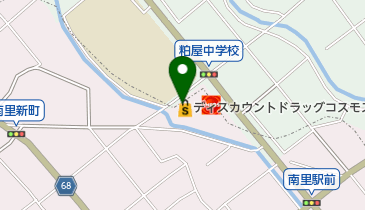 スーパードラッグコスモス 南里店 トイレの地図画像