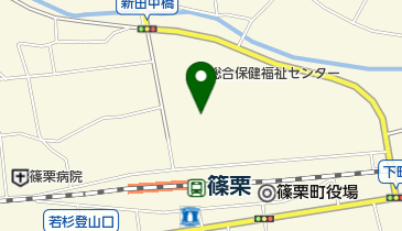 篠栗町立図書館 トイレの地図画像