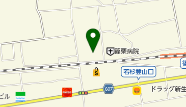 篠栗病院 トイレの地図画像