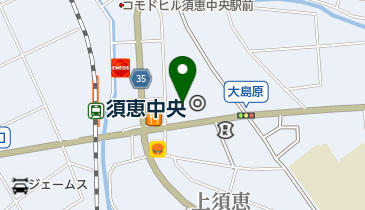 須恵町役場 トイレの地図画像