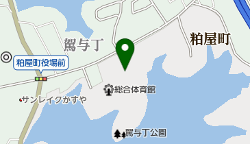 粕屋町総合体育館 トイレの地図画像