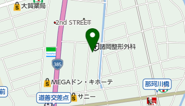 諸岡整形外科病院 トイレの地図画像