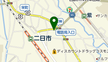 杉病院 トイレの地図画像