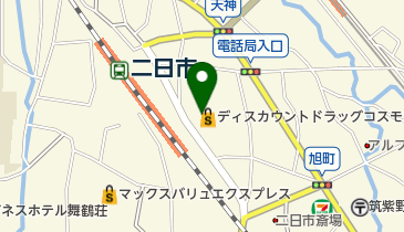 スーパードラッグコスモス 二日市駅店 トイレの地図画像