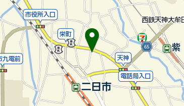 二日市共立病院 トイレの地図画像