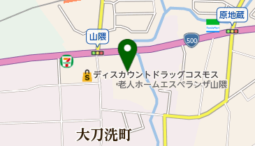 身体障害者療護施設 菊池園 トイレの地図画像