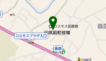 筑前町役場 トイレの地図画像