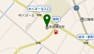 筑前町役場 総合支所 トイレの地図画像