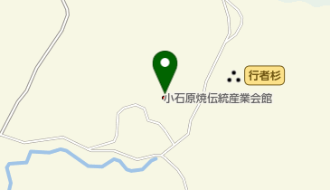 小石原焼 伝統産業会館 トイレの地図画像