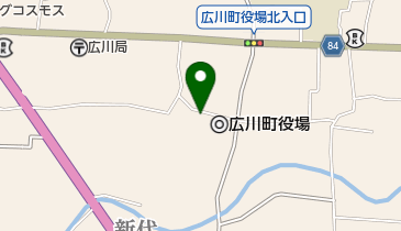 広川町中央公民館 トイレの地図画像