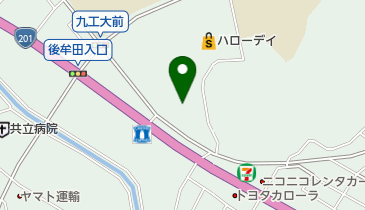飯塚市 二瀬公民館 トイレの地図画像