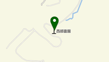 西部霊園 トイレの地図画像