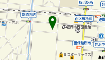 西福岡社会保健事務所 トイレの地図画像