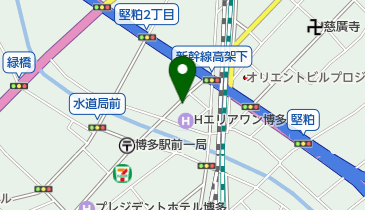 博多新劇座 トイレの地図画像