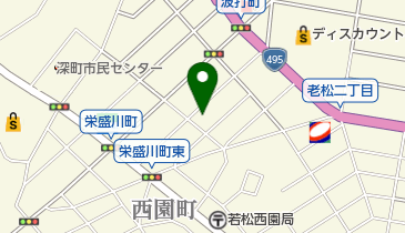 波打公園 トイレの地図画像