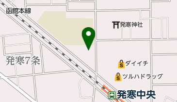 はっさむ地区センター トイレの地図画像