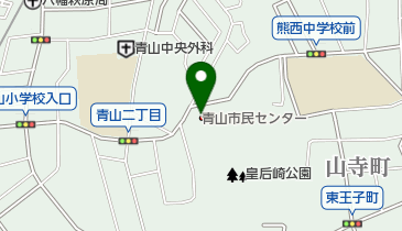 北九州市立 青山市民センター トイレの地図画像