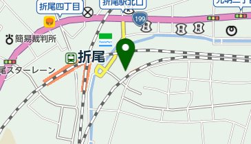 北九州市立 八幡西生涯学習センター折尾分館 トイレの地図画像