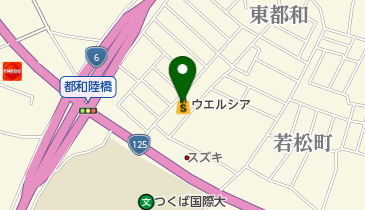 ウエルシア 土浦東都和店 トイレの地図画像