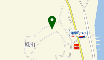 室蘭市港の文学館 トイレの地図画像