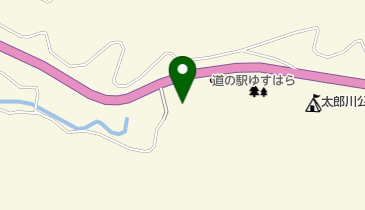 道の駅 ゆすはら トイレの地図画像