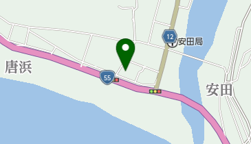 輝るぽーと安田 トイレの地図画像