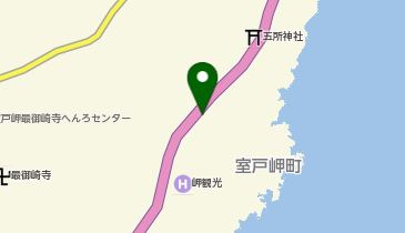 ジオパーク夢路灯 横公衆トイレの地図画像