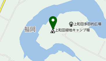 上和田緑地キャンプ場 トイレの地図画像