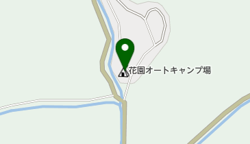 花園オートキャンプ場 トイレの地図画像