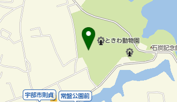ときわ遊園地 トイレの地図画像
