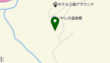奥祖谷観光周遊モノレール トイレの地図画像