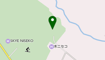 ニセコ グラン・ヒラフ サマーゴンドラ トイレの地図画像