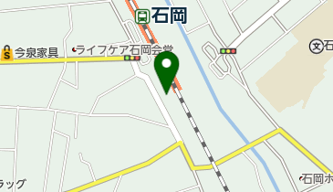 石岡駅バスのりば トイレの地図画像