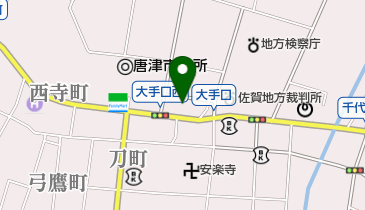 唐津大手口バスセンター トイレの地図画像